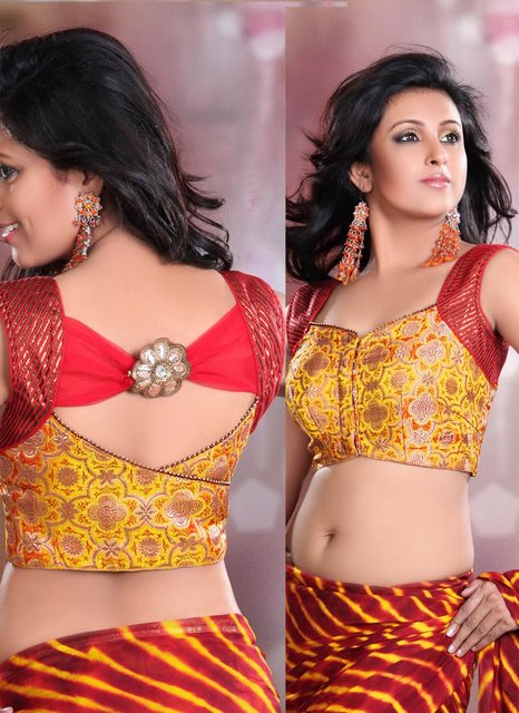 Middle ages saree blouse design back and front cheap next, Modern saree blouse designs front and back, long sleeve white and gold wedding dress. 